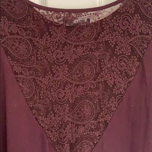 American eagle soft and sexy lace back T-shirt
